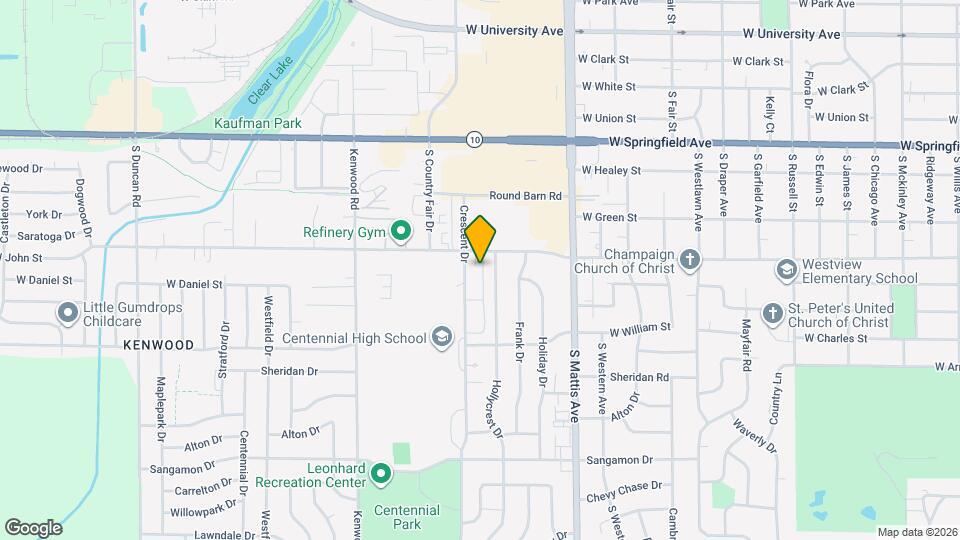 706 Crescent Dr Map and Location Details