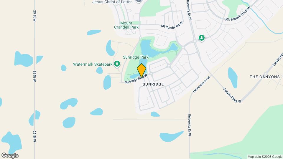 90 Sunridge Blvd W Map and Location Details