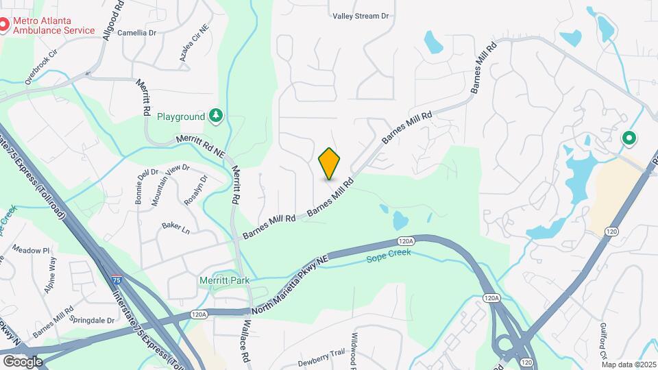 752 Barnes Mill Trace NE Mapa y Detalles de la Ubicación
