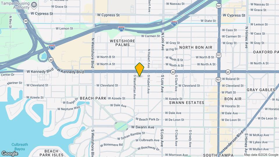 4350 W Kennedy Blvd Map and Location Details