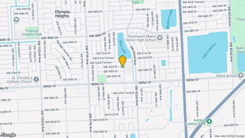 9301 SW 54th St Map and Location Details