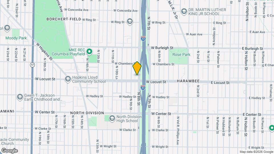 2915 N 8th St Map and Location Details