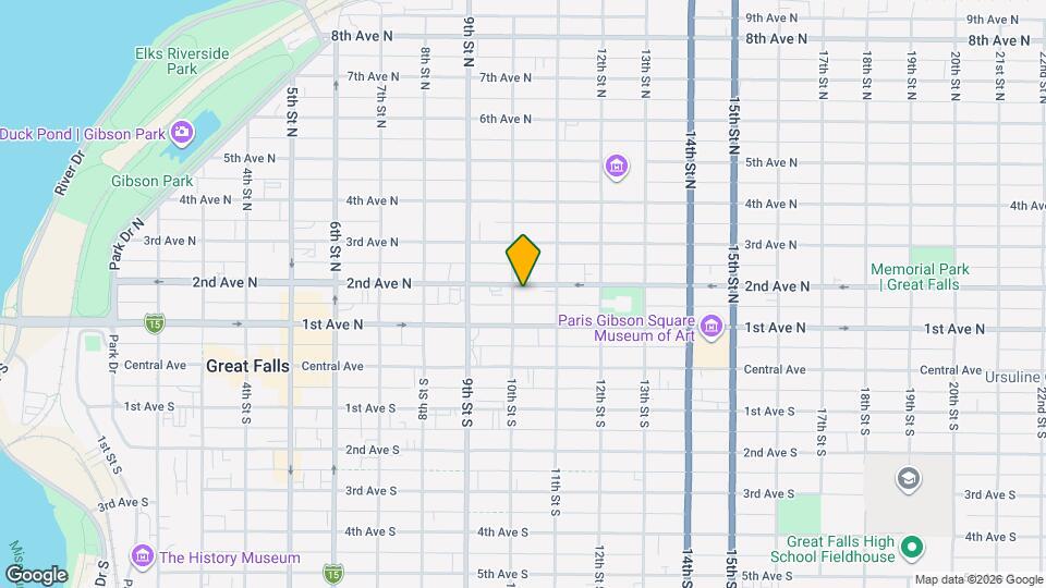 1004 2nd Ave N Map and Location Details