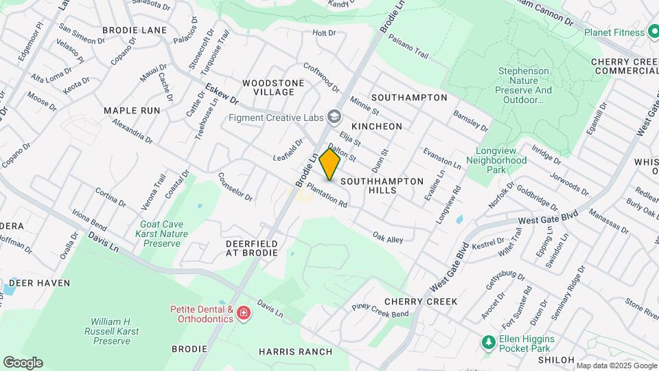 3411 Dunliegh Dr Map and Location Details