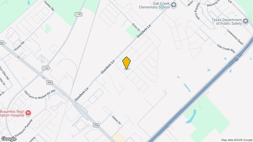 2718 Wolfcreek Map and Location Details