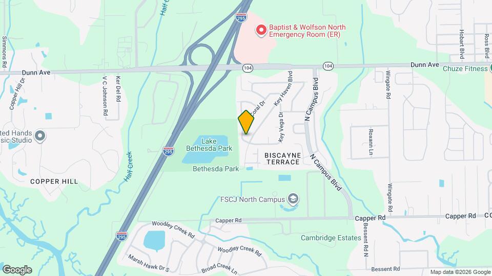 10881 Key Coral Dr Map and Location Details