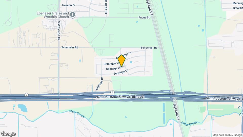 6534 Capridge Dr Map and Location Details