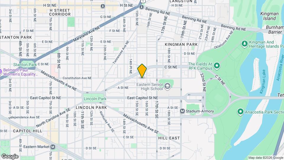 1519 Constitution Ave NE Map and Location Details
