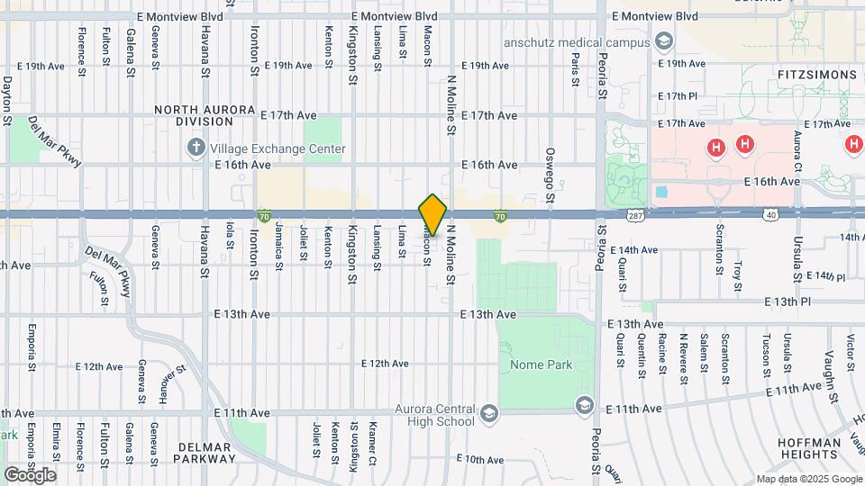 1436 Macon St Mapa y Detalles de la Ubicación