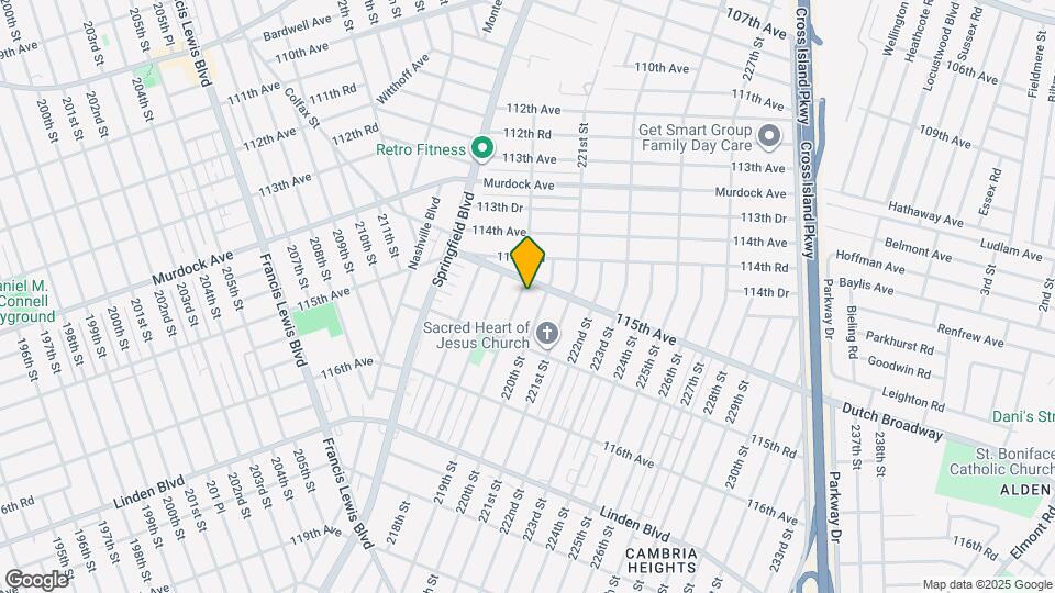 115-11-211 219th St Map and Location Details