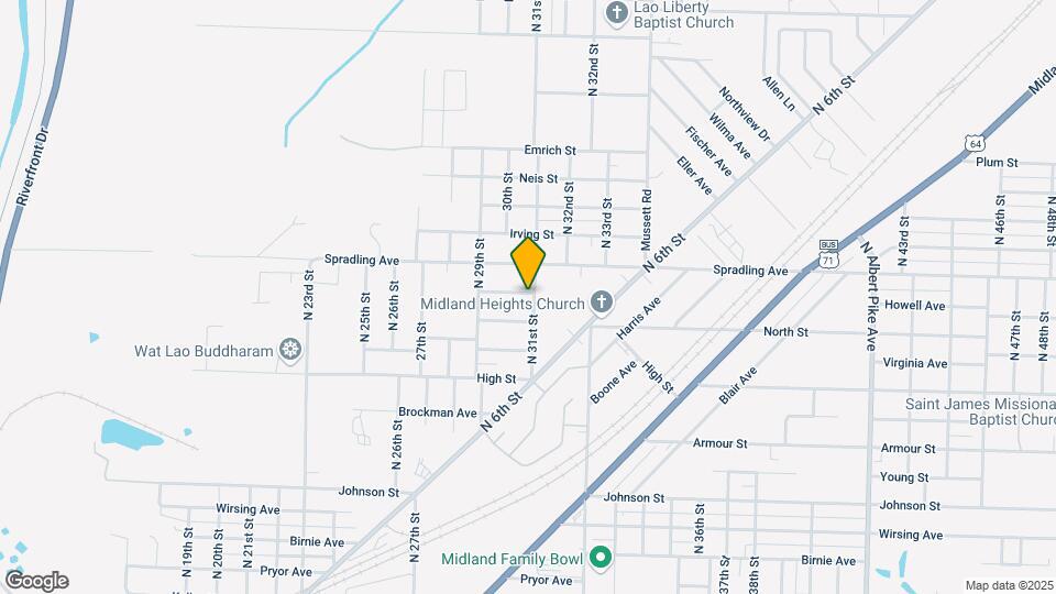 3523 N 31st St Map and Location Details
