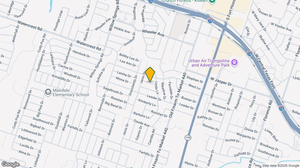 1506 McCreary Ave Map and Location Details