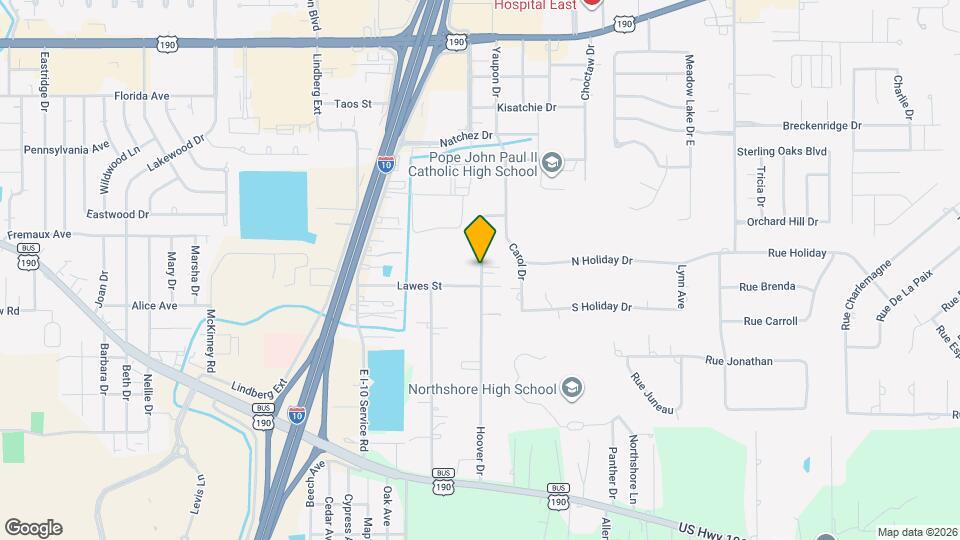 207 Hoover Dr Map and Location Details