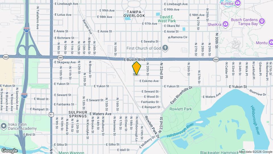 1803 E Humphrey St Map and Location Details