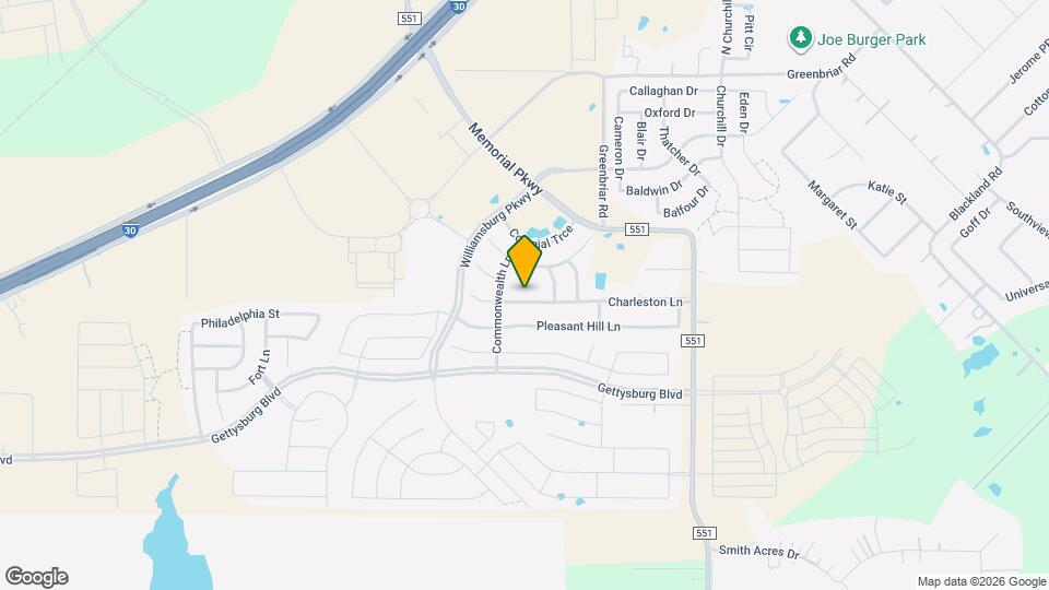 178 Charleston Ln Mapa y Detalles de la Ubicación