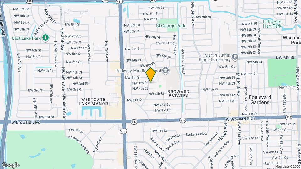3750 NW 4th Pl, Unit 7B Map and Location Details