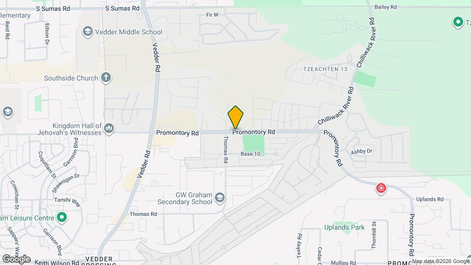 46211-46211 Promontory Rd Map and Location Details