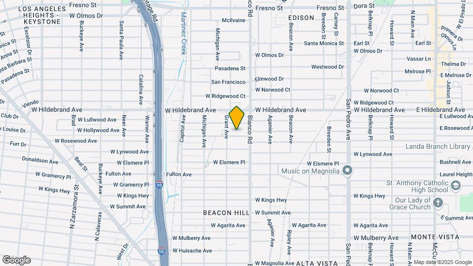 931 W Rosewood Ave-Unit -102 Map and Location Details