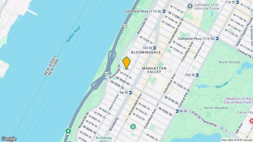 302 W 98th St, Unit w98 Mapa y Detalles de la Ubicación