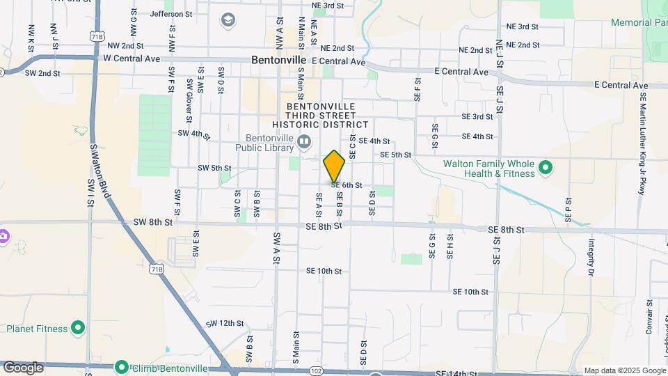 206 SE 6th St Mapa y Detalles de la Ubicación