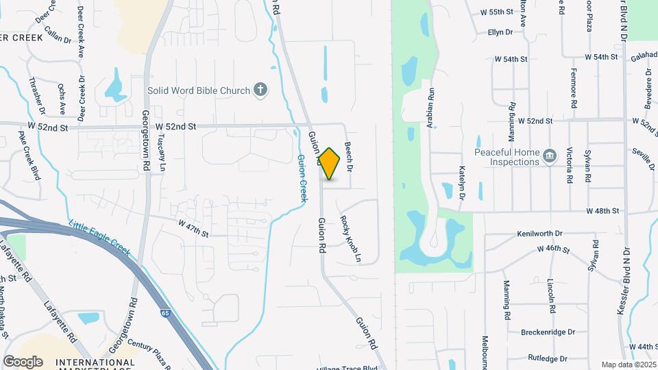 4903 Guion Rd Map and Location Details