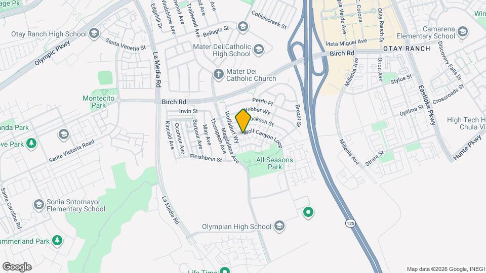 1732 Wolf Canyon Loop Map and Location Details