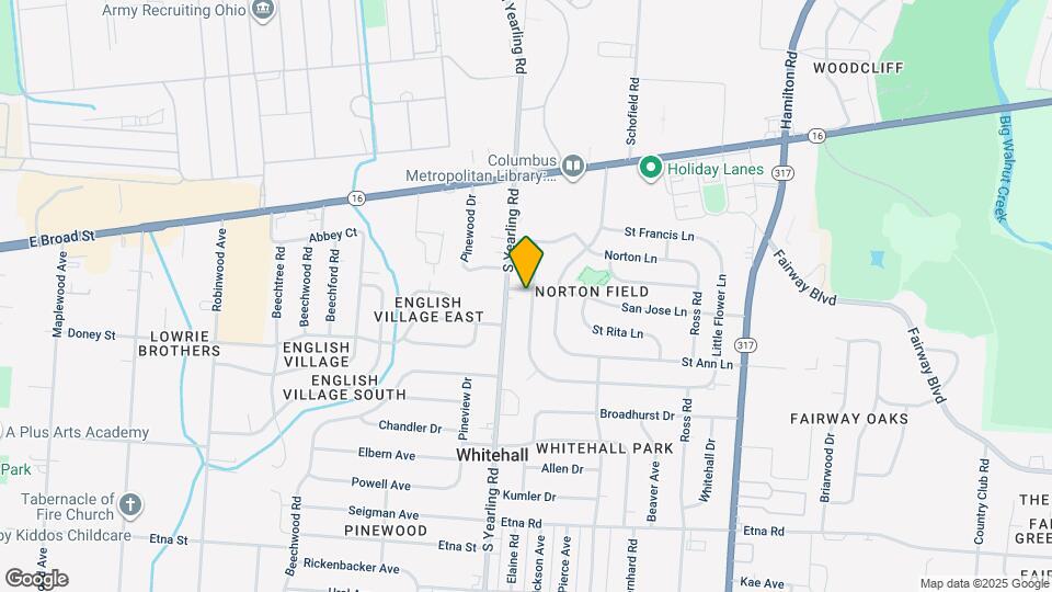 4375 San Jose Ln Map and Location Details
