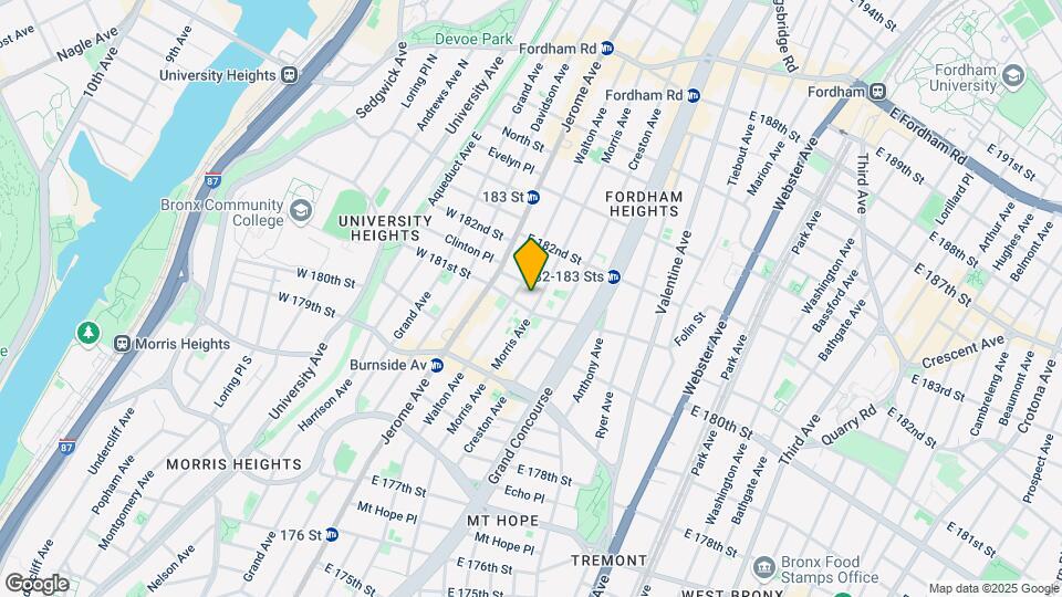 2159 Morris Avenue Mapa y Detalles de la Ubicación