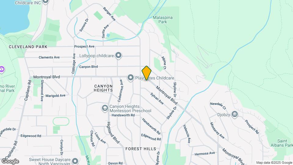 771 Montroyal Blvd Map and Location Details