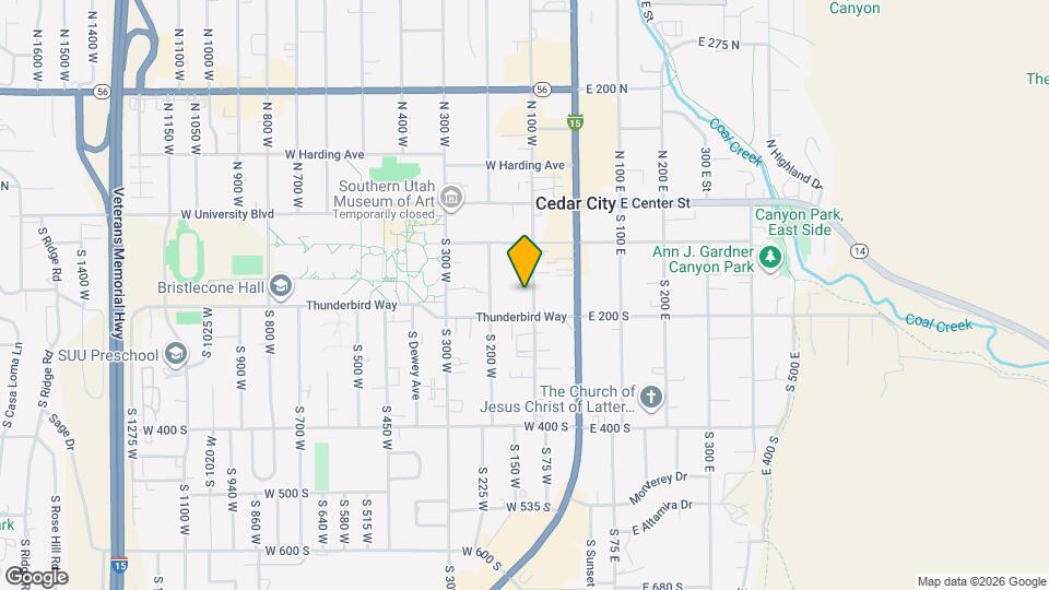 164 S 100 W Map and Location Details