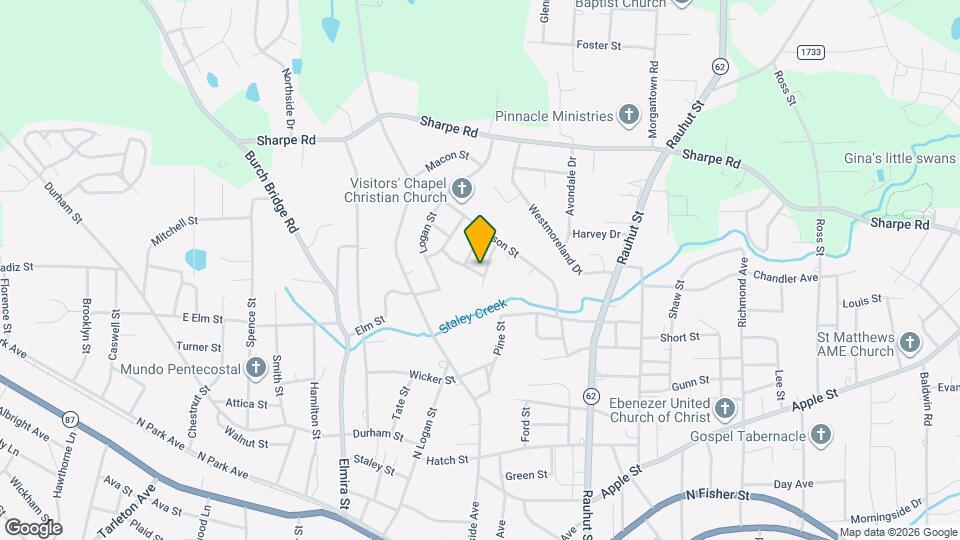 1000 Camden St Map and Location Details