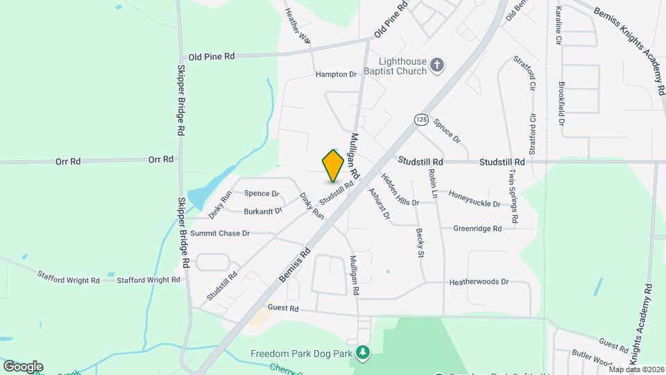 3539 Studstill Rd Map and Location Details