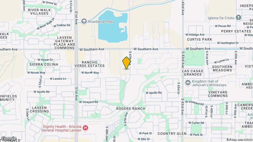 4717 W Burgess Ln Map and Location Details