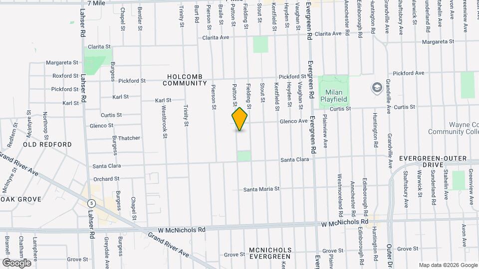 17624 Patton St Map and Location Details