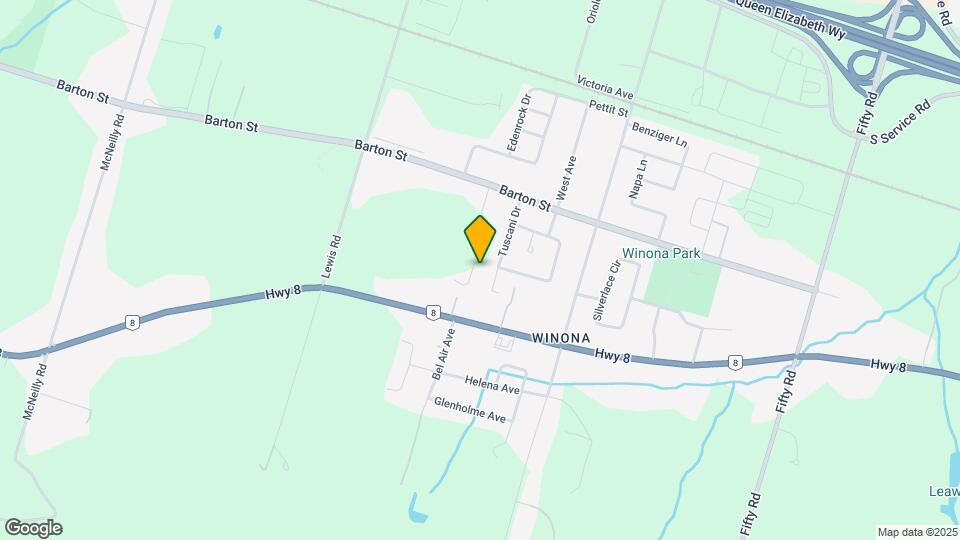 107 Starfire Cres Map and Location Details