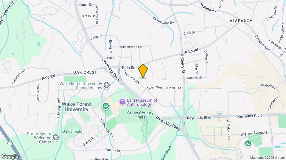 1437 Brookwood Dr Map and Location Details