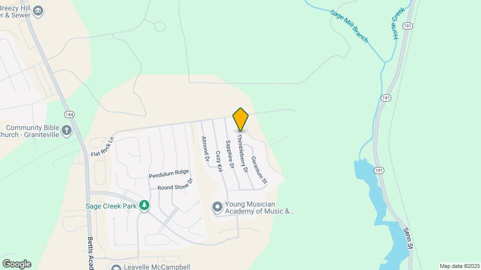 4150 Thimbleberry Dr Map and Location Details