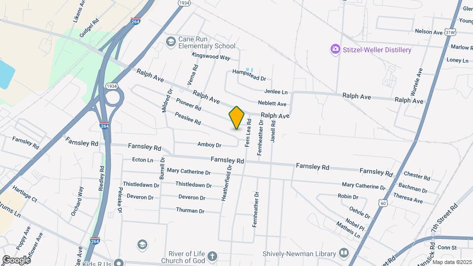 2203 Peaslee Rd Mapa y Detalles de la Ubicación