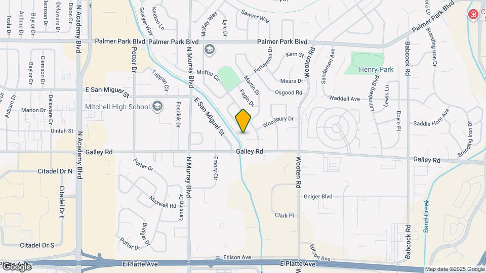 4502 Moffat Ln Map and Location Details