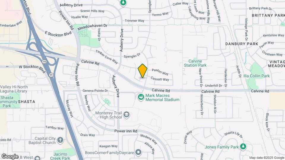 8371 Bergthold Way Map and Location Details