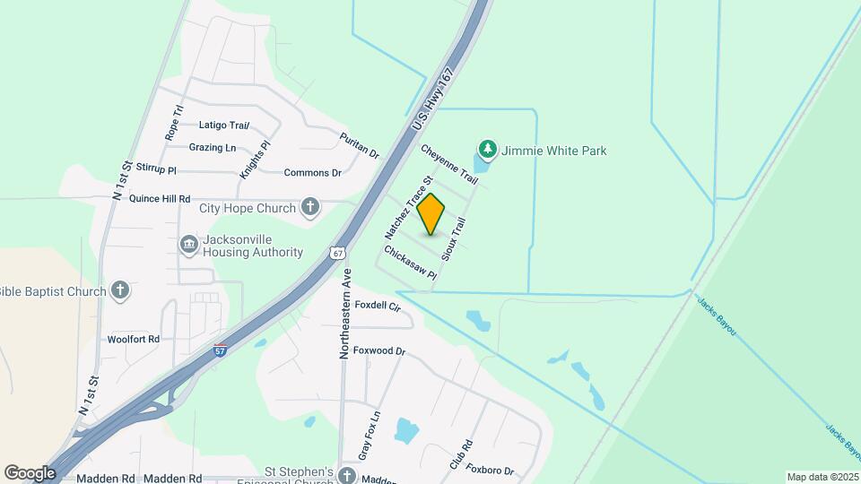 111 Arapaho Pl Map and Location Details