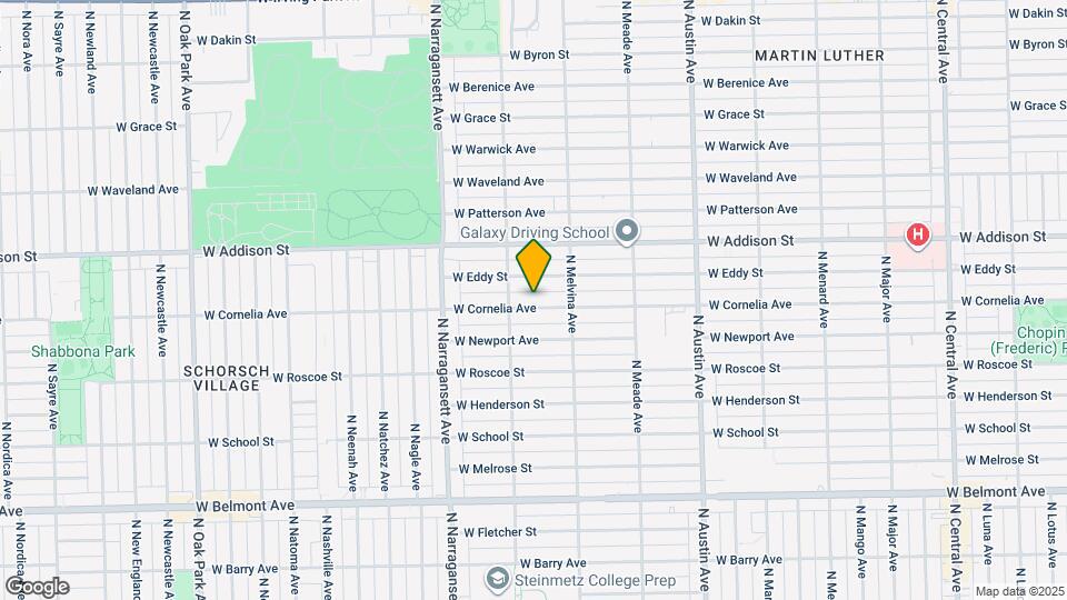 6236 W Cornelia Ave Map and Location Details
