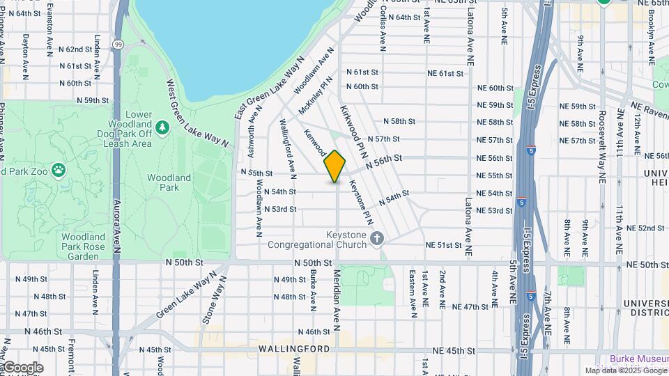 5401 Meridian Ave N Map and Location Details