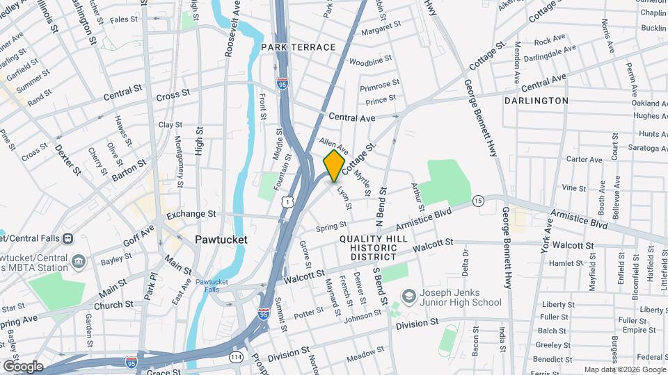 123 Cottage St. Mapa y Detalles de la Ubicación