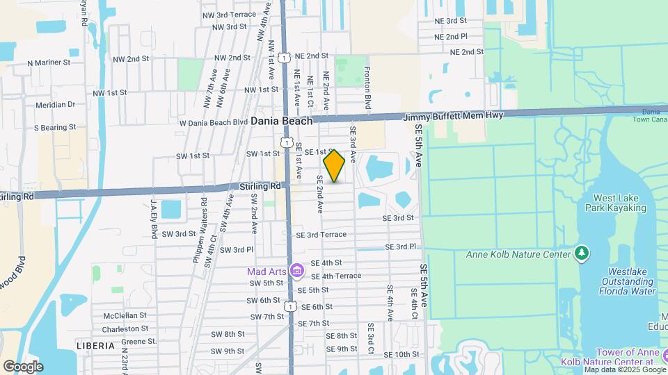 218 SE 2nd St Map and Location Details