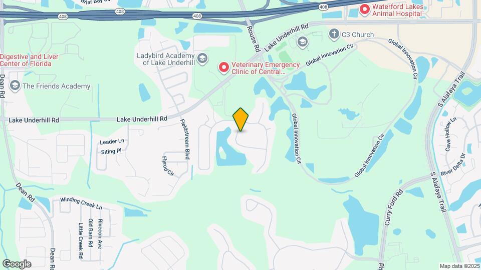415 Fern Lake Dr Map and Location Details