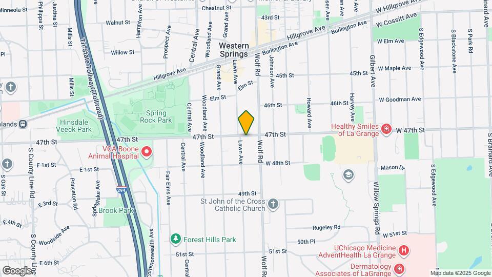 4701 Lawn Ave Mapa y Detalles de la Ubicación