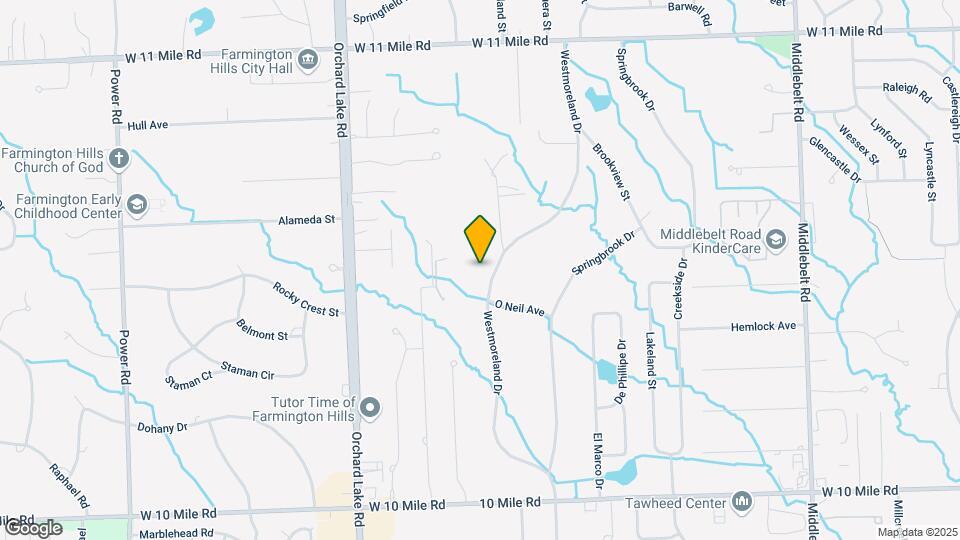 24955 Westmoreland Dr Map and Location Details