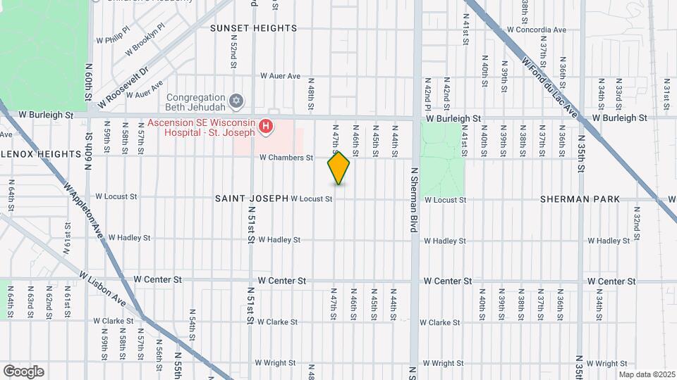 2918-2920-2920 N 47th St Map and Location Details