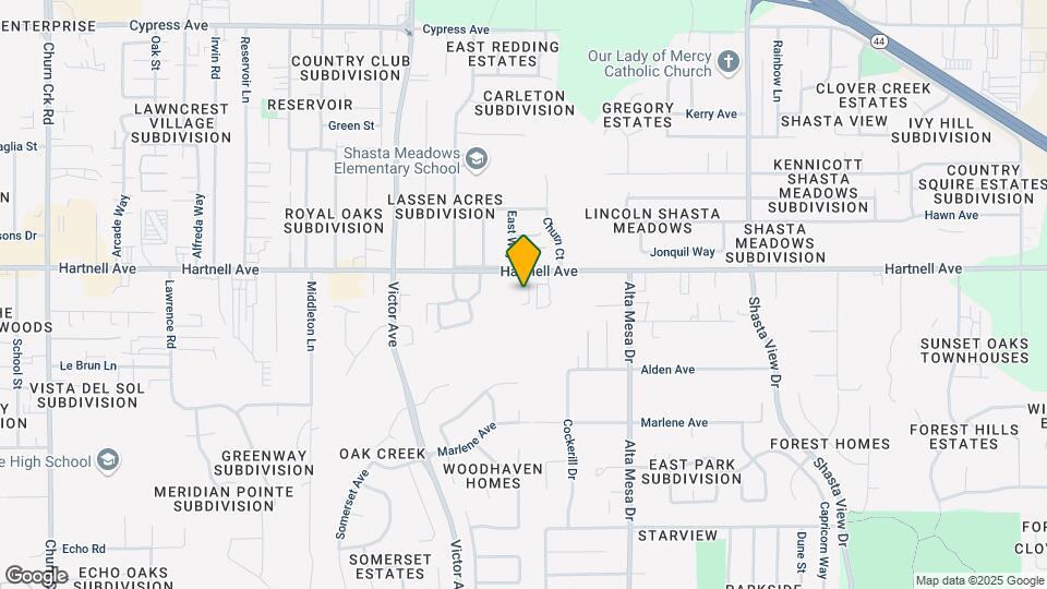 1995 Hartnell Ave Map and Location Details